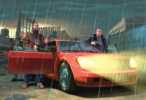 Grand Theft Auto IV - Artwork