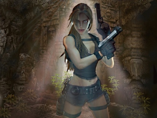 Tomb Raider: Underworld - Косплей Лары Крофт-wetsuit