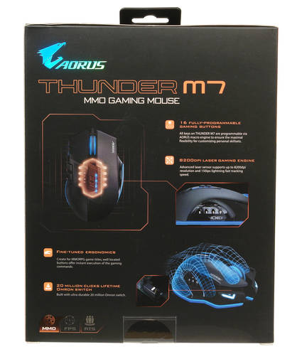 Игровое железо - Геймерская мышь AORUS Thunder M7 и коврик AORUS Thunder P3